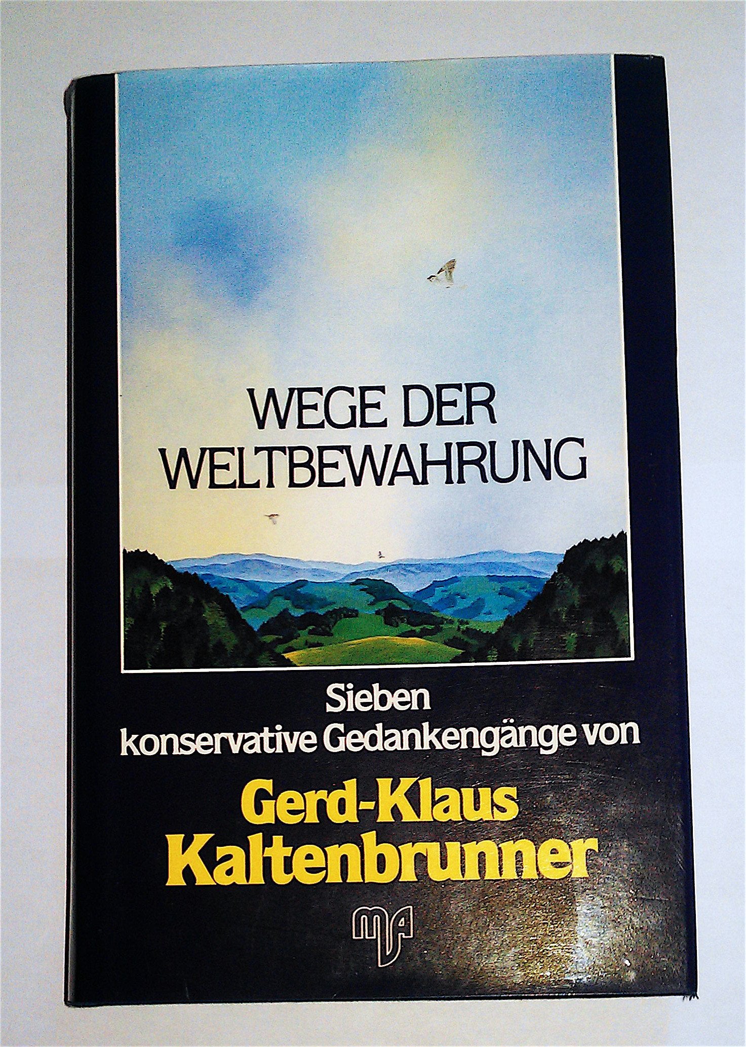 WEGE DER WELTBEWAHRUNG Sieben konservative Gedankengange