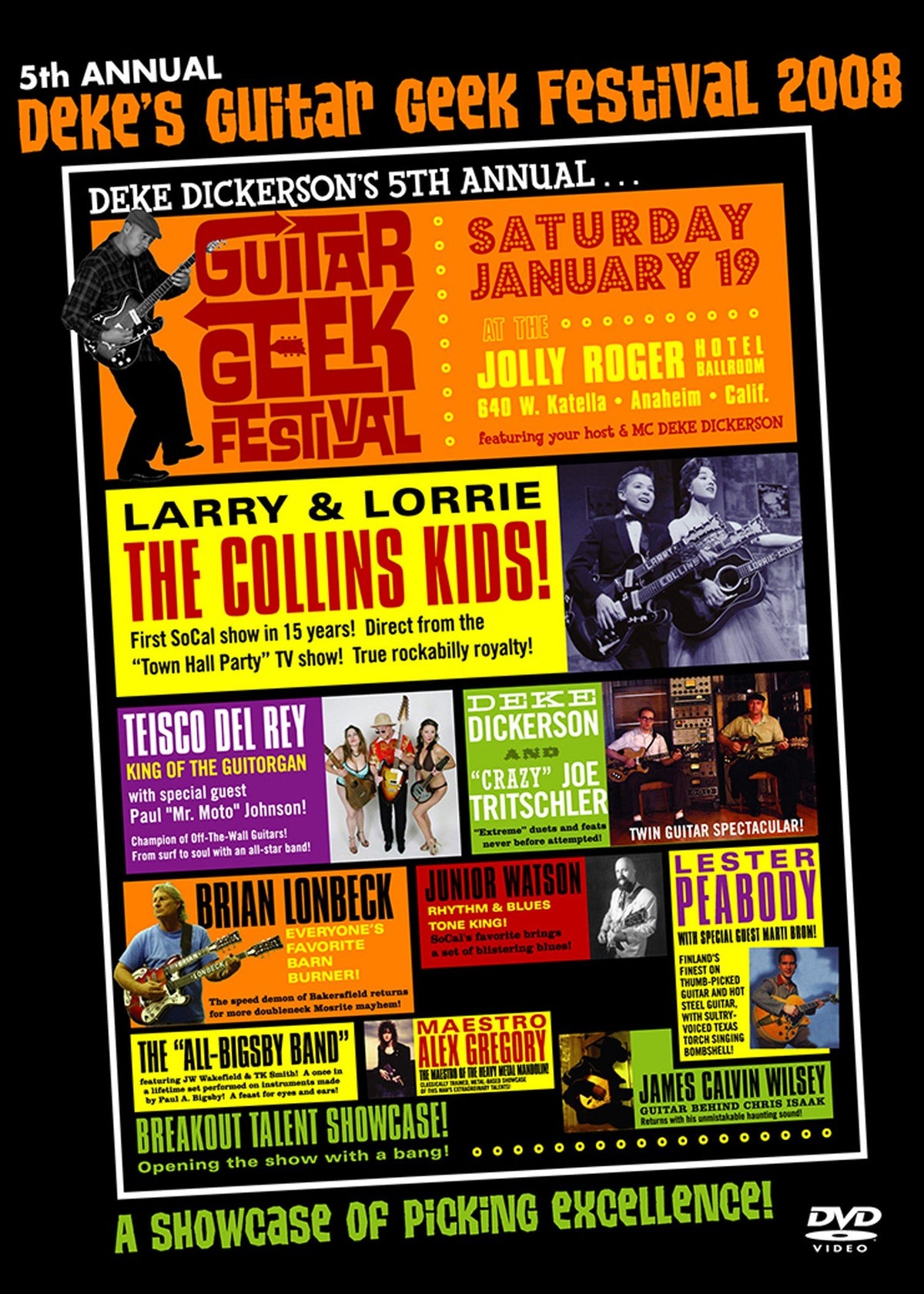 Deke's Guitar Geek Festival 5: 2008 [DVD]