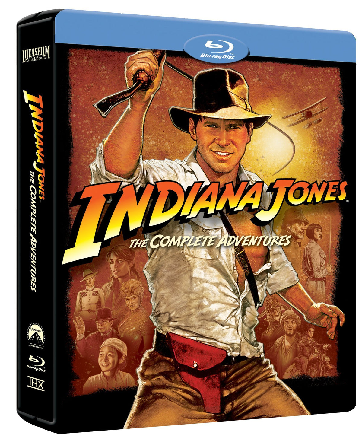 Indiana Jones The Complete Adventures Steelbook ()