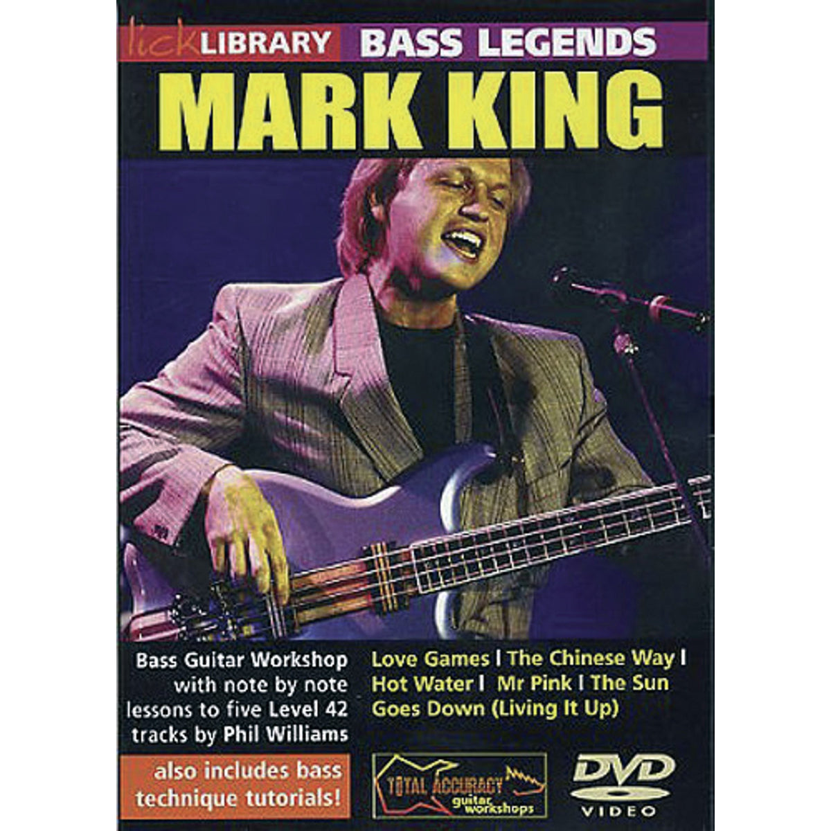 Bass Legends - Mark King [DVD]
