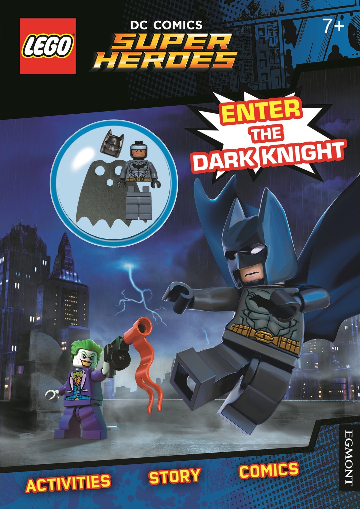 Lego DC Super Heroes: Enter the Dark Knight (Activity Book with Batman Minifigure) (Lego DC Comics)