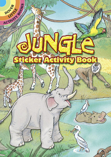 Jungle Sticker Activity Book (Dover Little Activity Books Stickers)