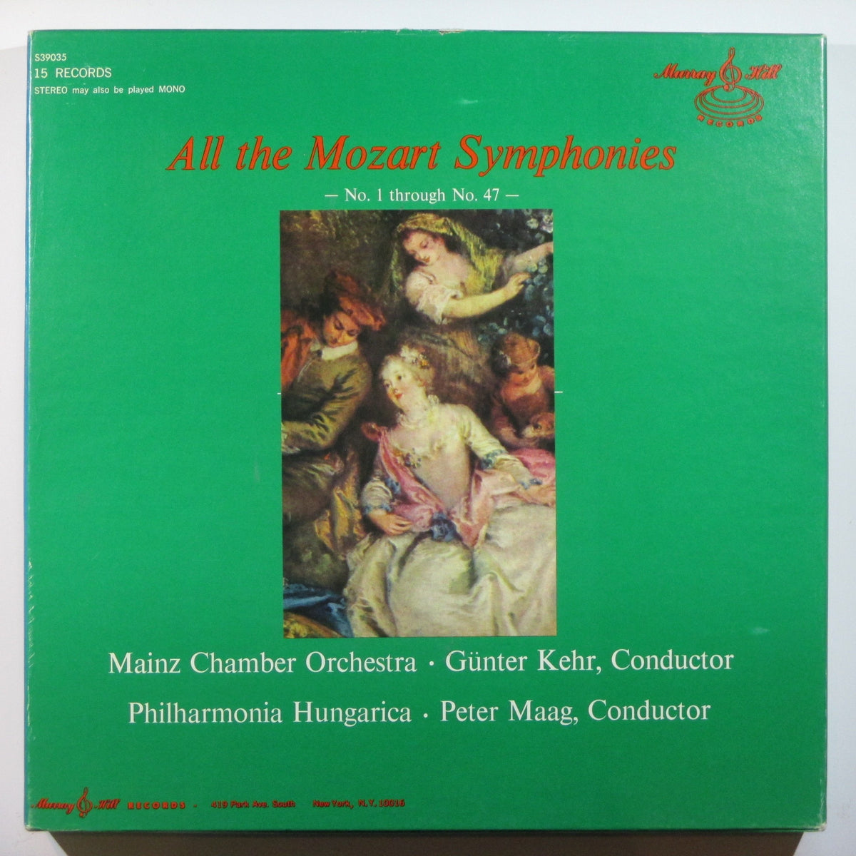All the Mozart Symphonies - No. 1 Through No. 47 [Vinyl] Mozart and Mainz Chamber Orchestra, Gunter Kehr, Conductor and 