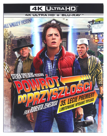Back to The Future Trilogy steelbook 4K [4Blu-Ray] [] (English audio)