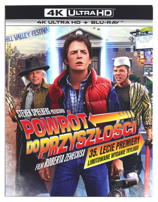 Back to The Future Trilogy steelbook 4K [4Blu-Ray] [] (English audio)