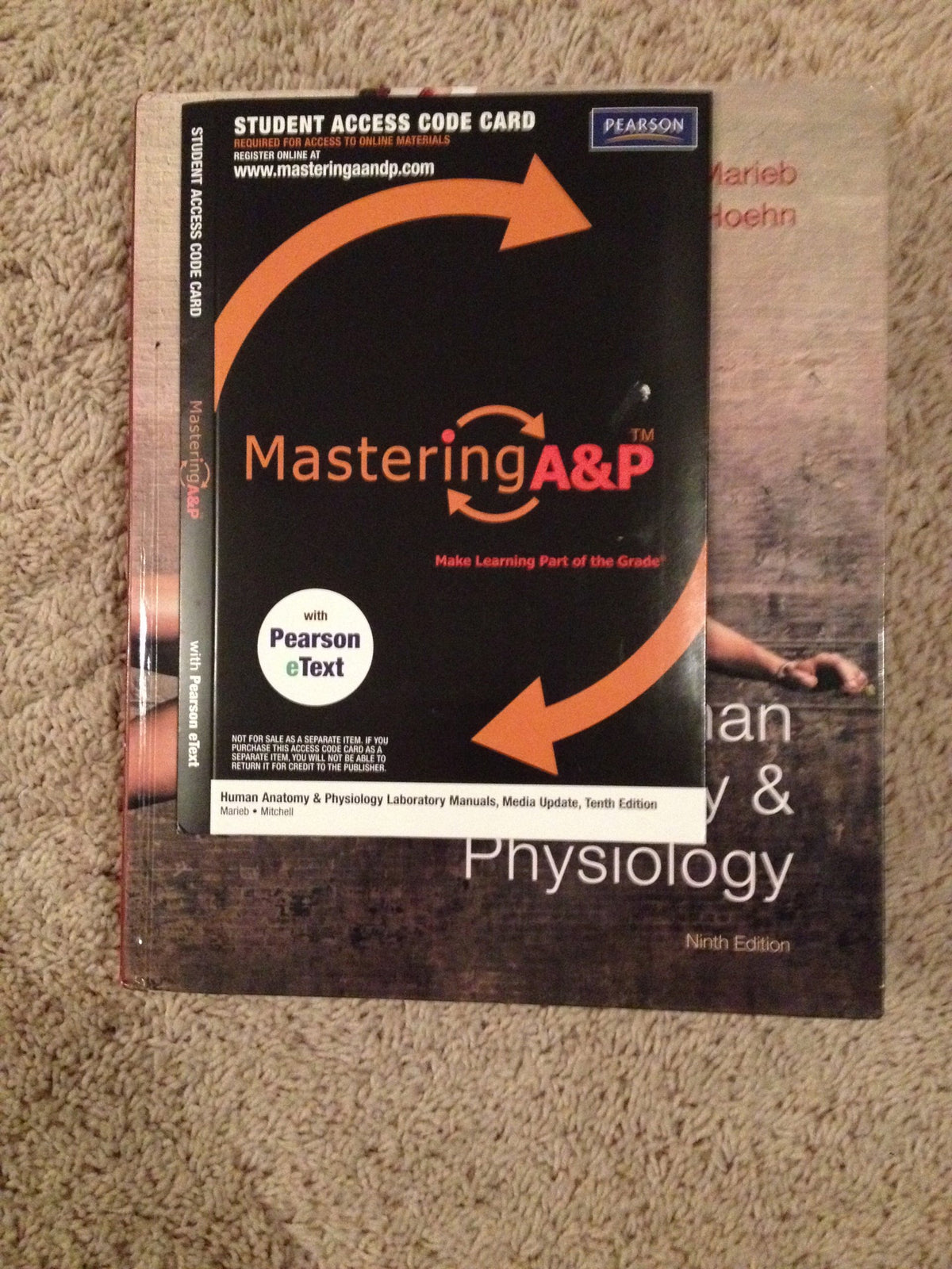 Human Anatomy & Physiology Plus MasteringA&P with eText -- Access Card Package (9th Edition)