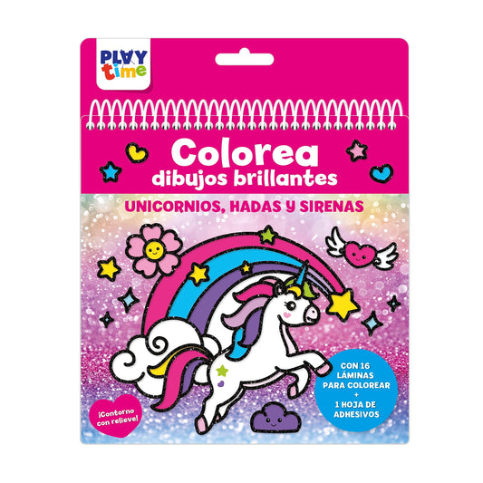 COLOREA DIBUJOS BRILLANTES
