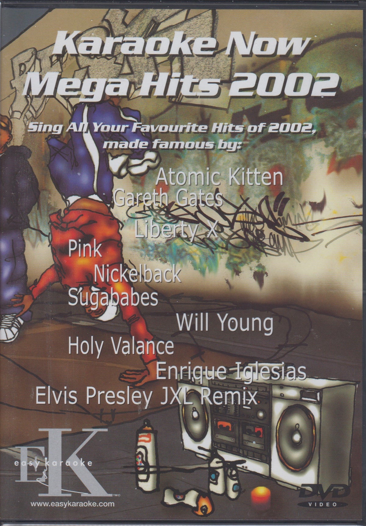 karaoke Now Mega Hits 2002 DVD