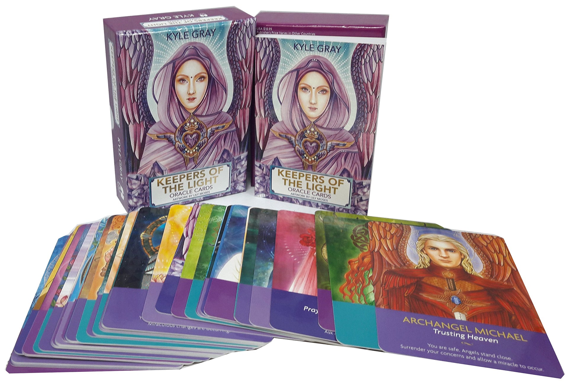 Keepers of the light oracle cards by kyle gray