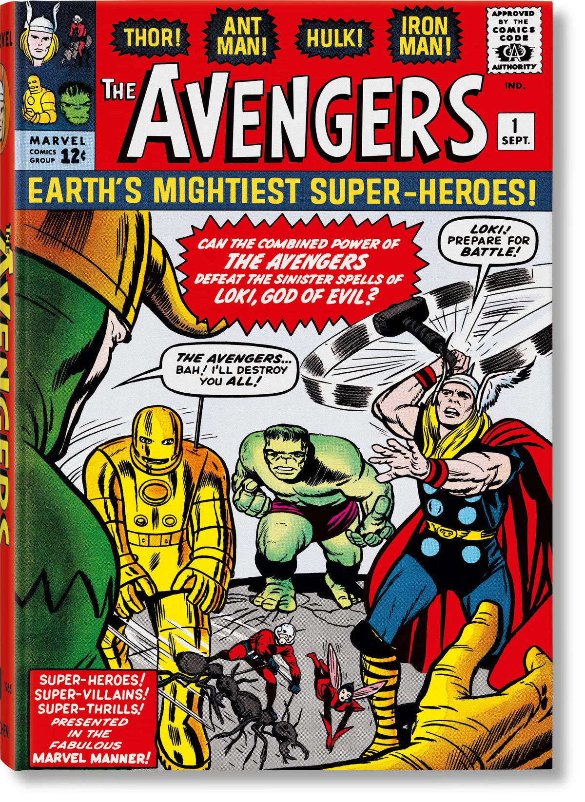 Marvel Comics Library. Avengers. Vol. 1. 1963–1965 (Extra Large)