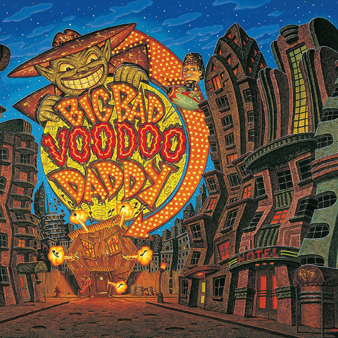 Big Bad Voodoo Daddy (Americana Deluxe)—25th Anniversary (CLEAR WITH RED & YELLOW SWIRL VINYL)