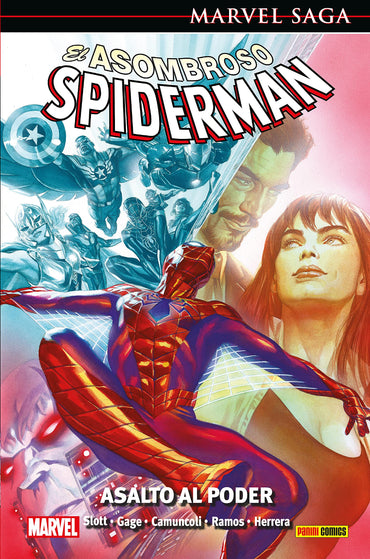 Marvel saga el asombroso spiderman. asalto al poder