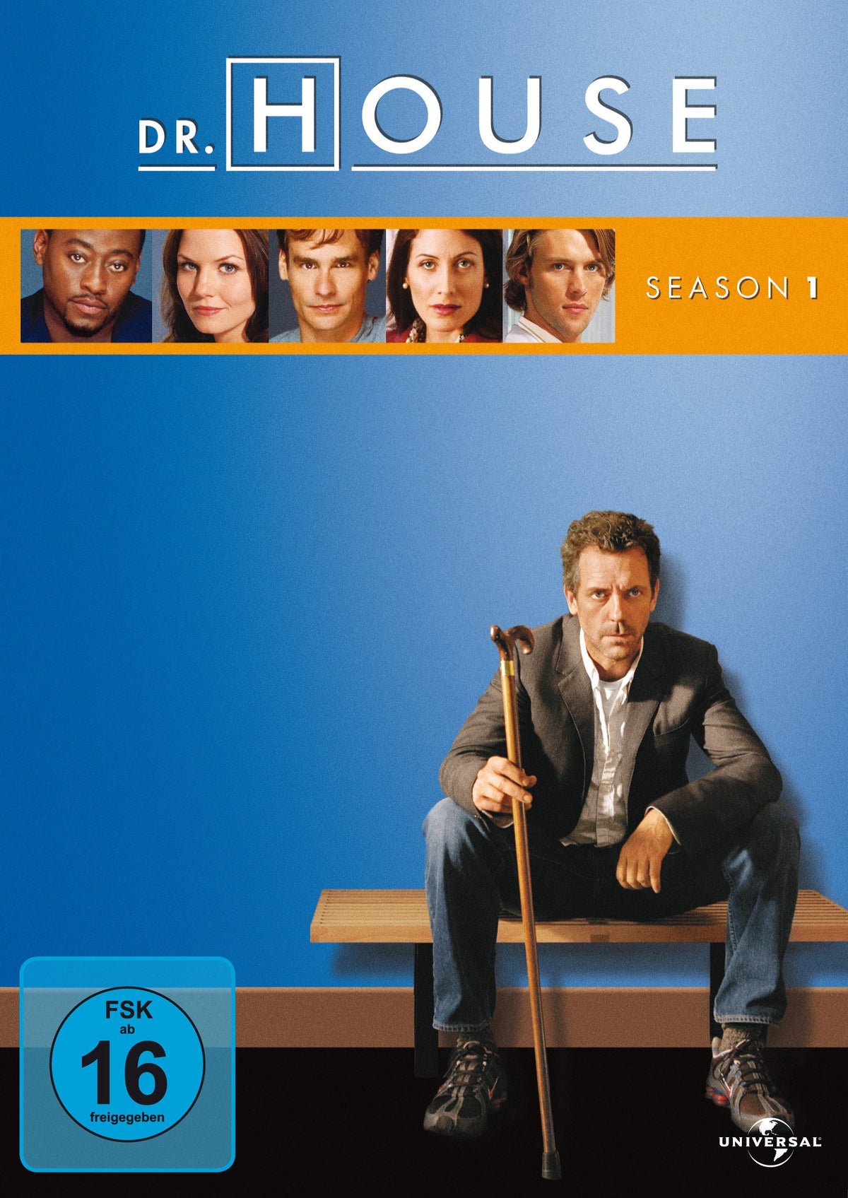 Dr. House season 1 : German Language Edition : PAL, Region Code 2