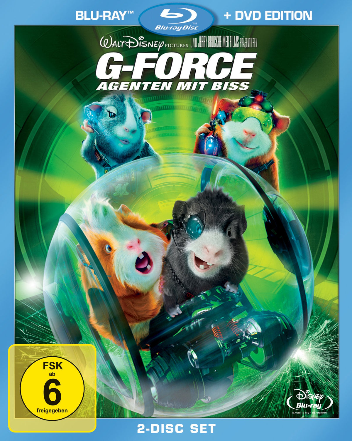 G-Force - Agenten mit Biss (+ DVD) [Blu-ray] [Import allemand]