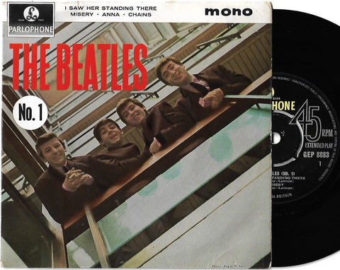 The Beatles No. 1 7" EP (1963) Parlophone GEP 8883