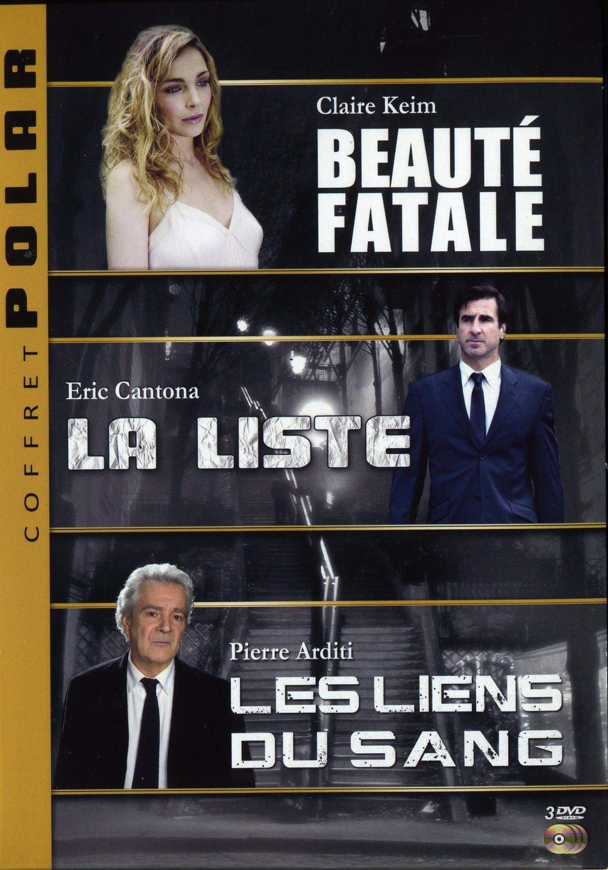 Coffret Polars français : Beauté fatale / La liste / Les liens du sang