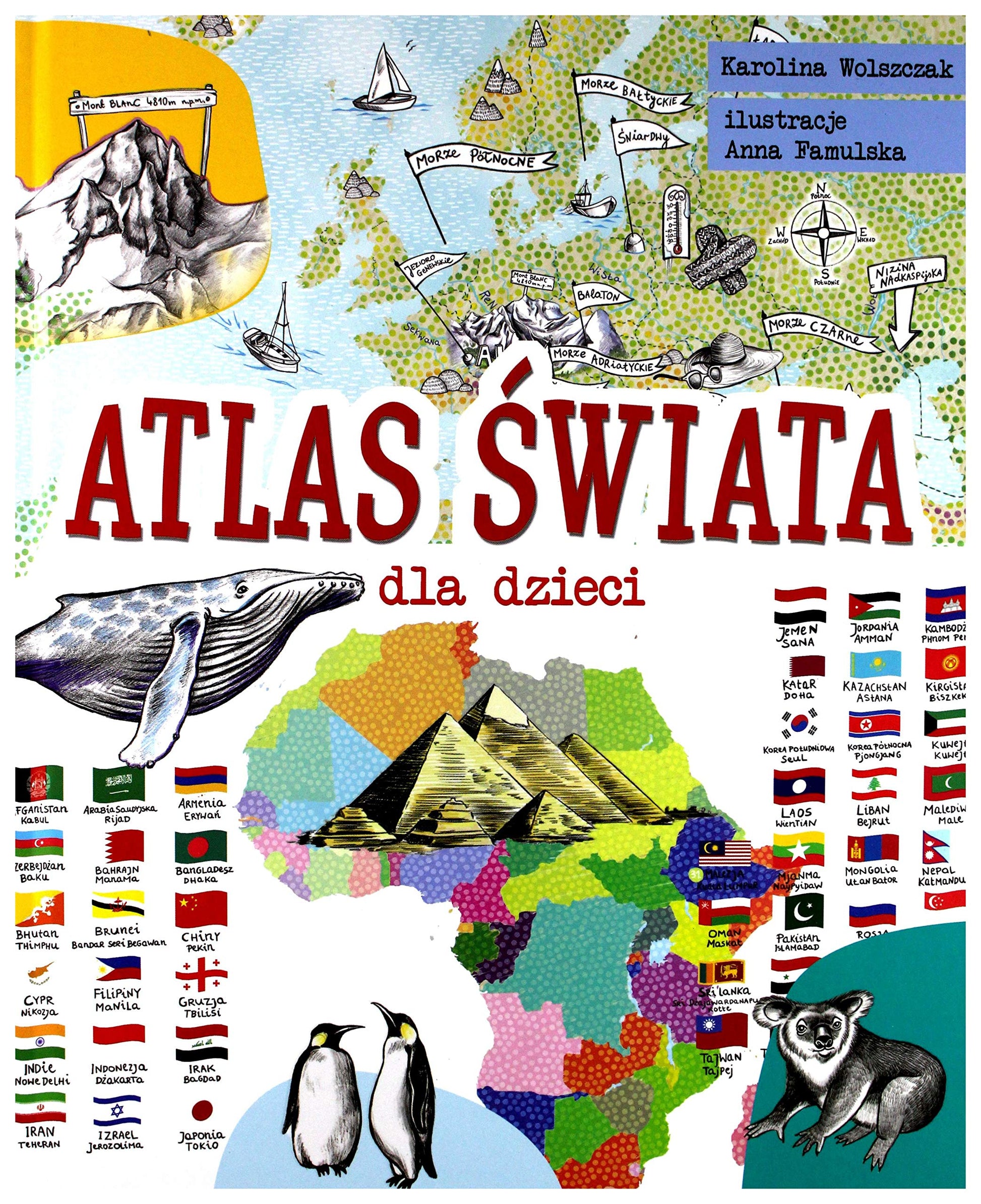 Atlas swiata. Dla dzieci