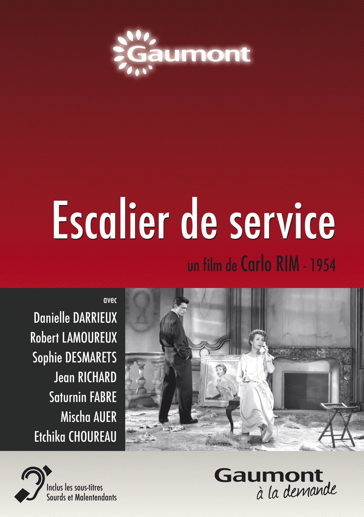 Escalier de service