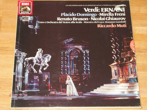 SLS 1435843 Verdi Ernani Alla Scale Riccardo Muti Domingo/Freni 3 LP box
