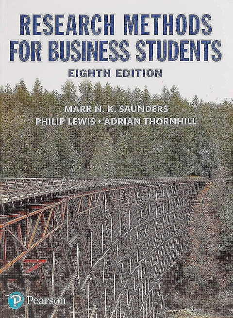 Research Methods For Business Students
