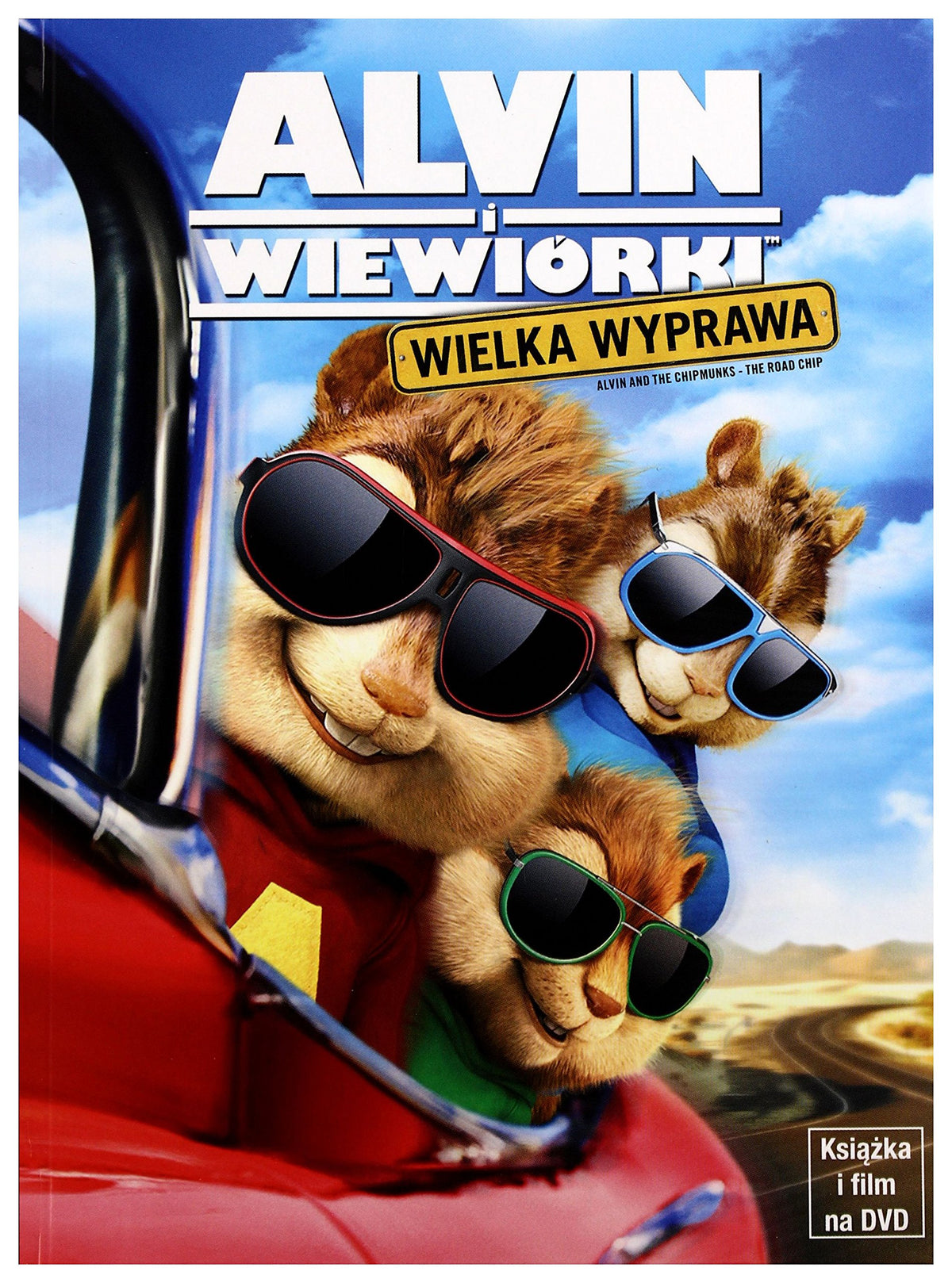 Alvin and the Chipmunks: The Road Chip [DVD] [Region 2] (English audio)