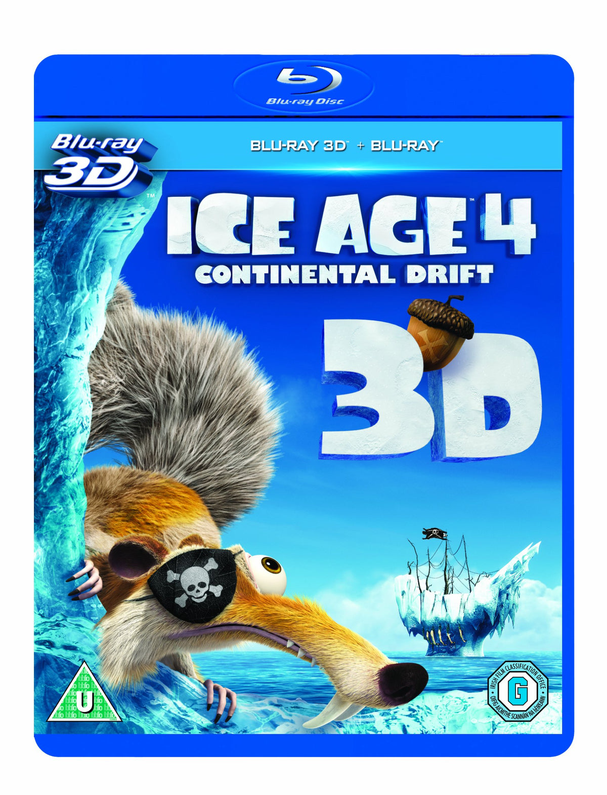 Ice Age 4: Continental Drift (Blu-ray 3D + Blu-ray)