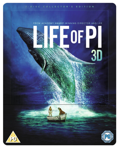 Life of Pi [Blu Ray 3D/2D Steelbook]