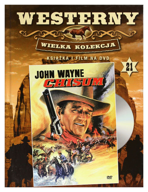 Chisum [DVD]+[KSIÄĹťKA] (English audio. English subtitles)