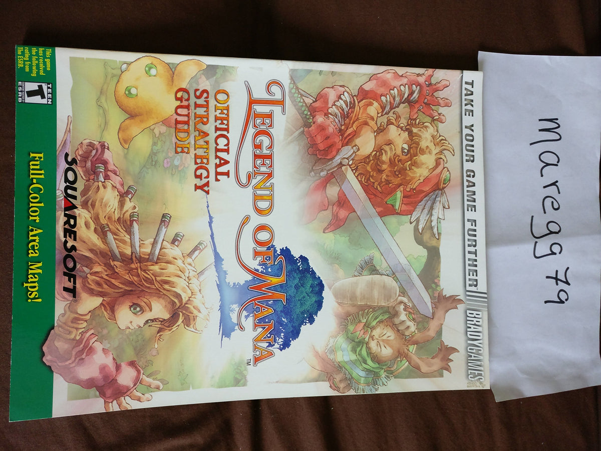 The Legend of Mana: Official Strategy Guide (Video Game Books)