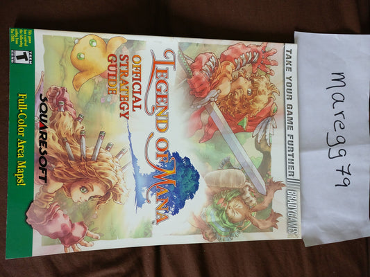 The Legend of Mana: Official Strategy Guide (Video Game Books)