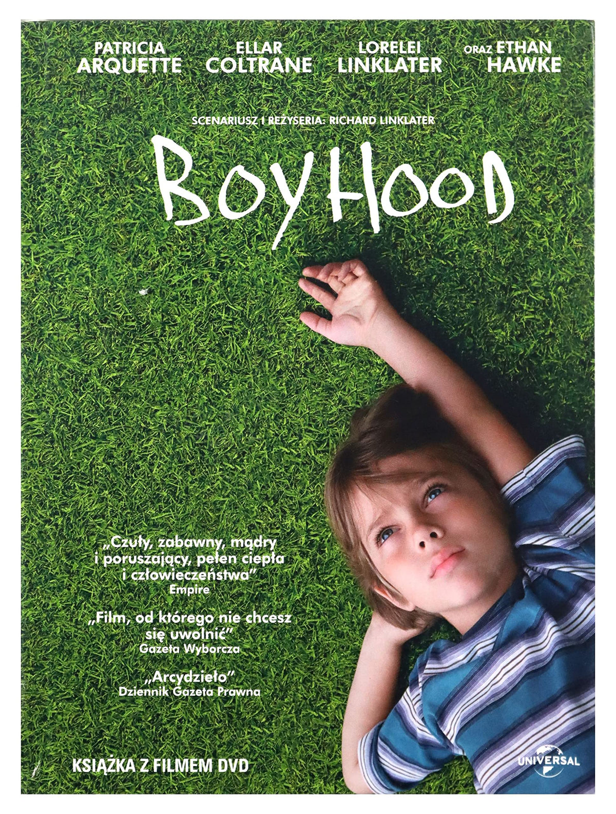 Boyhood [DVD]+[KSIĄĹťKA] (English audio. English subtitles)