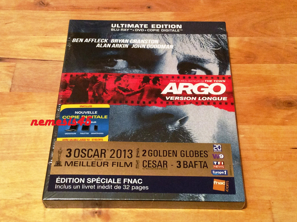 Argo - Ultimate Edition (Blu-Ray + DVD + Copie Digitale) - Oscar® 2013 du meilleur film [Blu-ray]