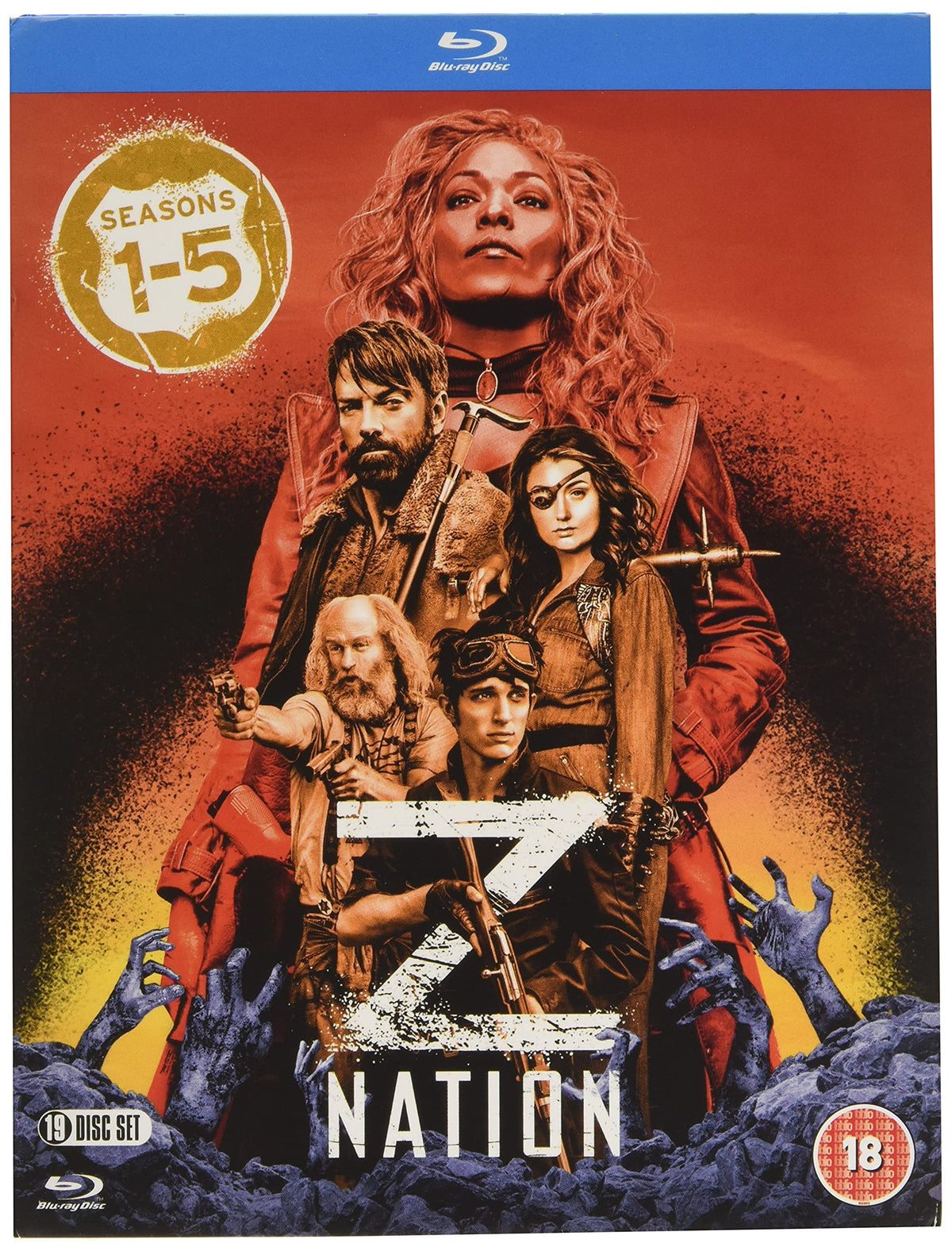 Z Nation: Season 1-2-3-4-5 Box Set [Blu-Ray]