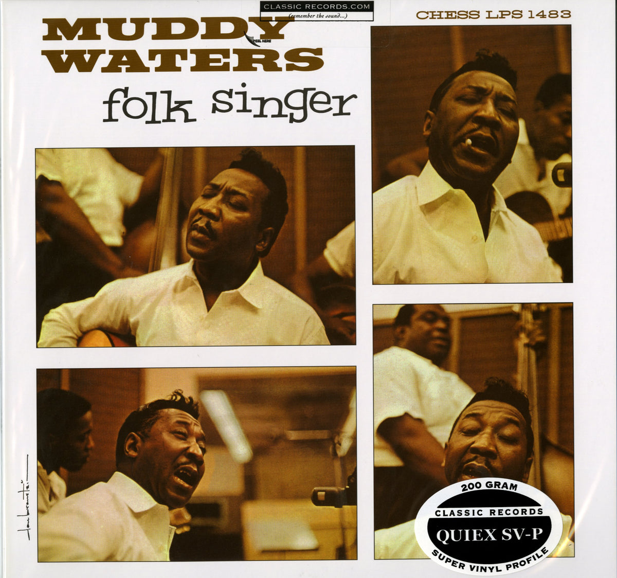 Muddy Waters - Folk Singer - 200g Quiex SV-P - LP Vinyl Reissue