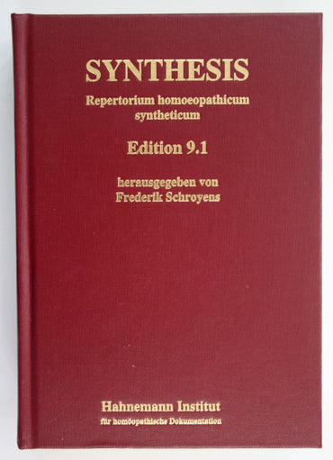 Synthesis: Repertorium Homoeopathicum Syntheticum (Livre en allemand)