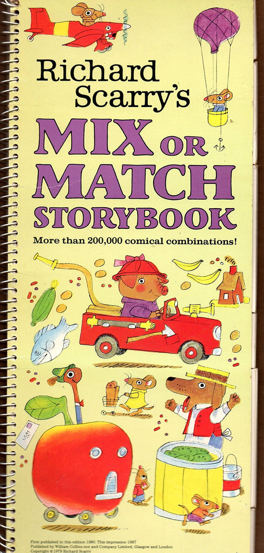 Mix or Match Storybook (Story Book)