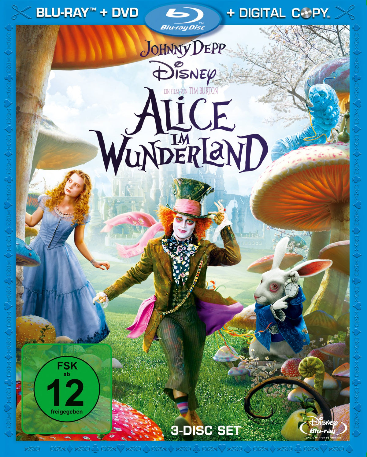 Alice im Wunderland (+ Digital Copy Disc) [Alemania] [Blu-ray]