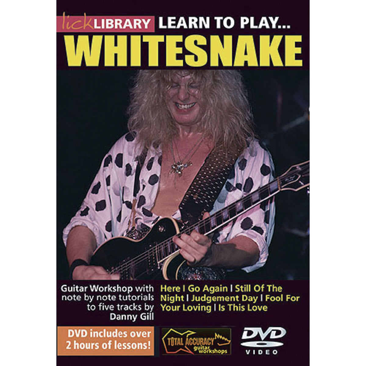 Lick Library: Learn To Play Whitesnake [DVD]
