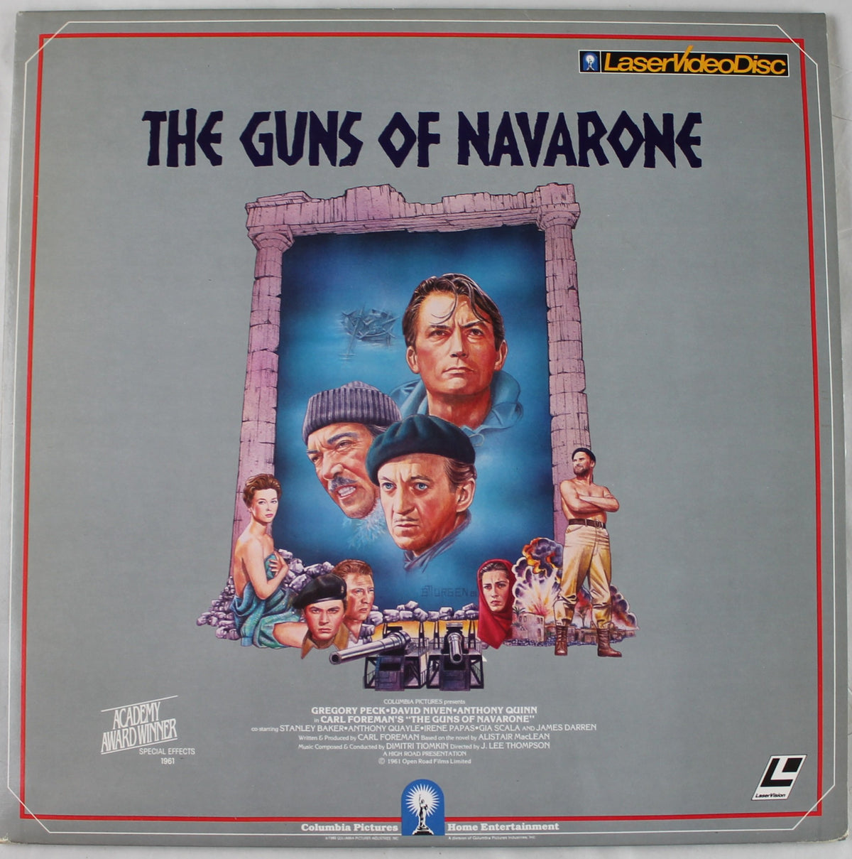 Guns of Navarone Extended Play Laser Disc
