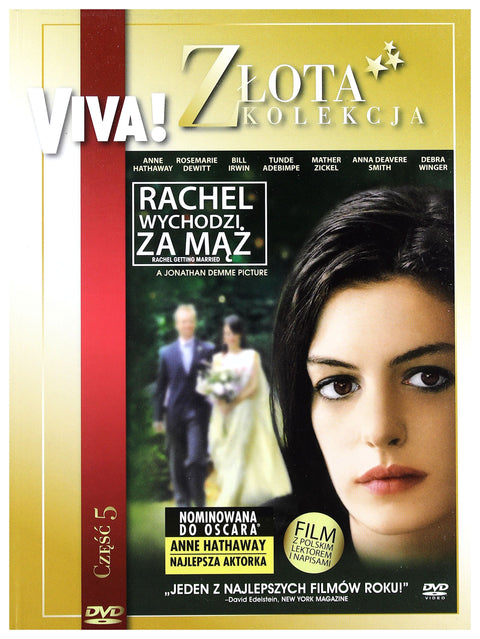 Rachel Getting Married [DVD]+[KSIĄĹťKA] (English audio. English subtitles)