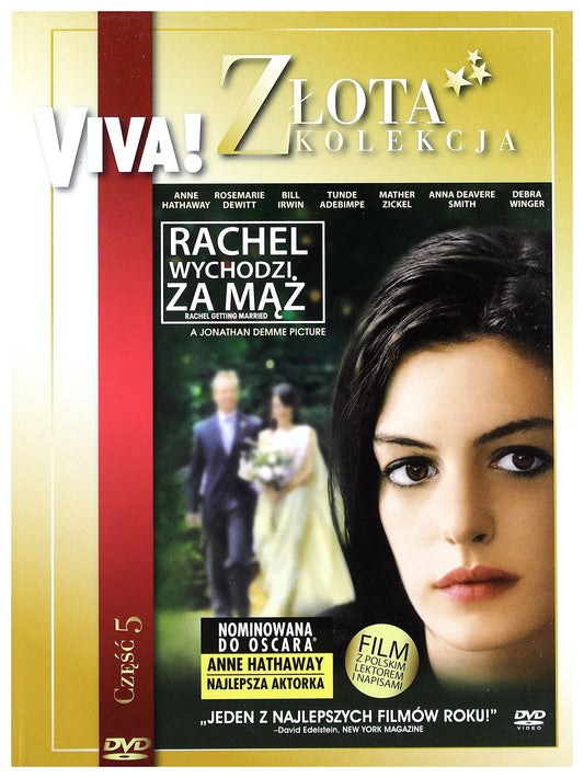 Rachel Getting Married [DVD]+[KSIĄĹťKA] (English audio. English subtitles)