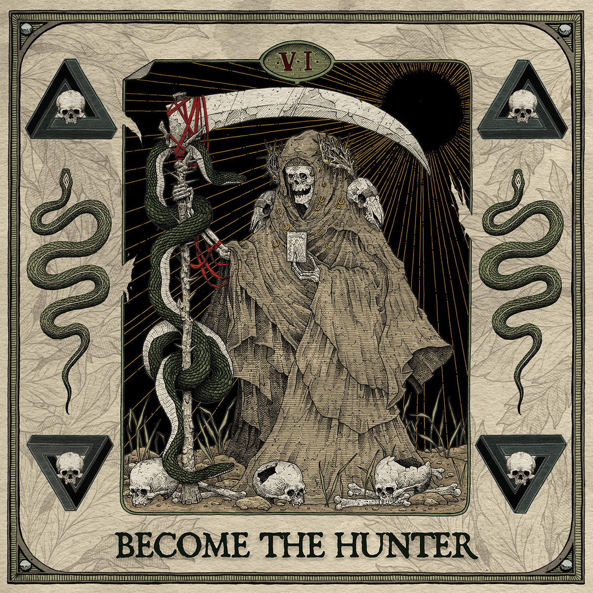 Become The Hunter (Bone/Black Splatter Vinyl)