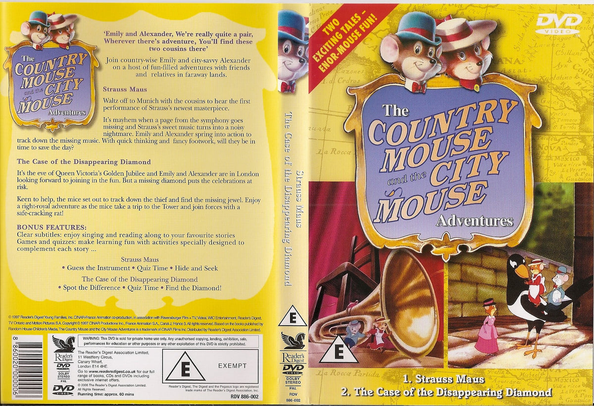 The Country Mouse and the City Mouse Adventures: Strauss Maus / The Case of the Disappearing Diamond