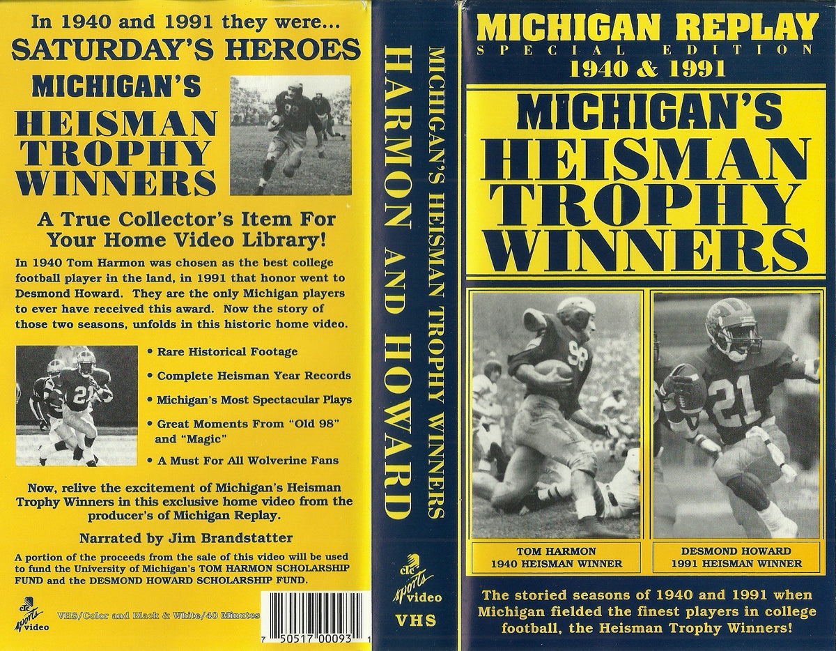 Michigan's Heisman Trophy Winners