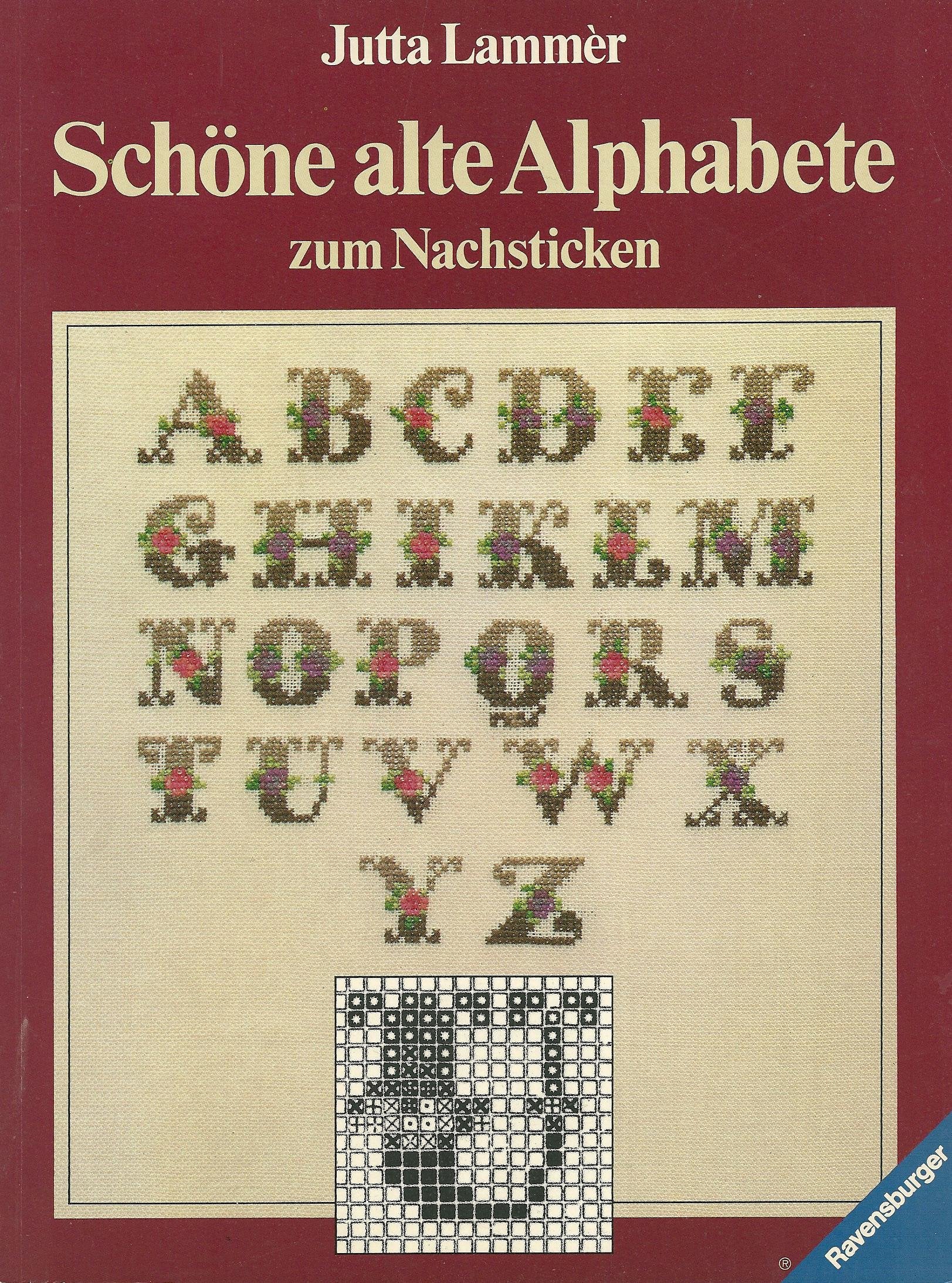 Schöne alte Alphabete zum Nachsticken