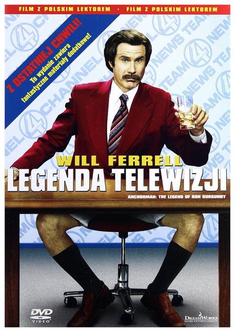 Anchorman: The Legend of Ron Burgundy [DVD] (English audio. English subtitles)