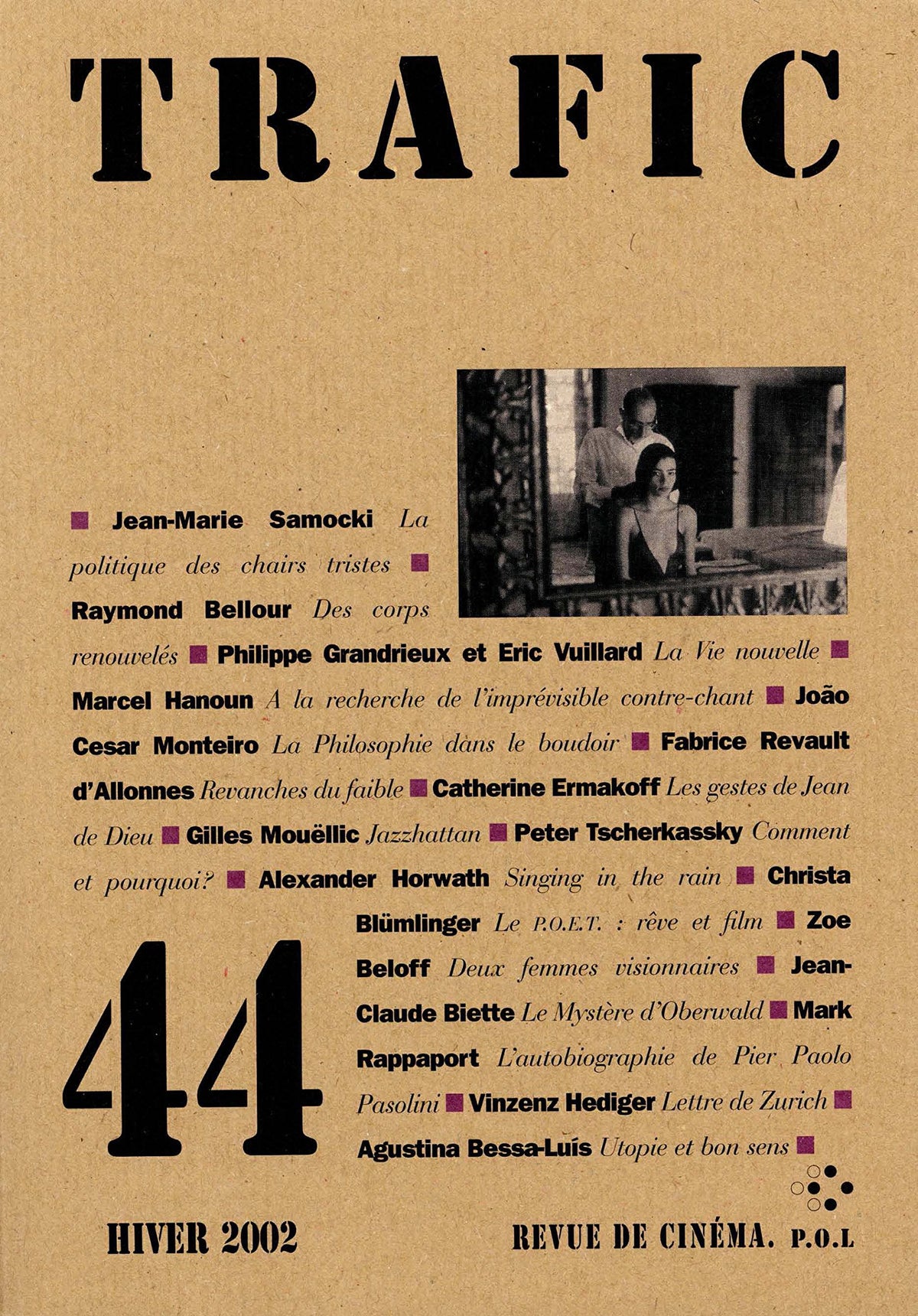Trafic (Revue Trafic) (French Edition)