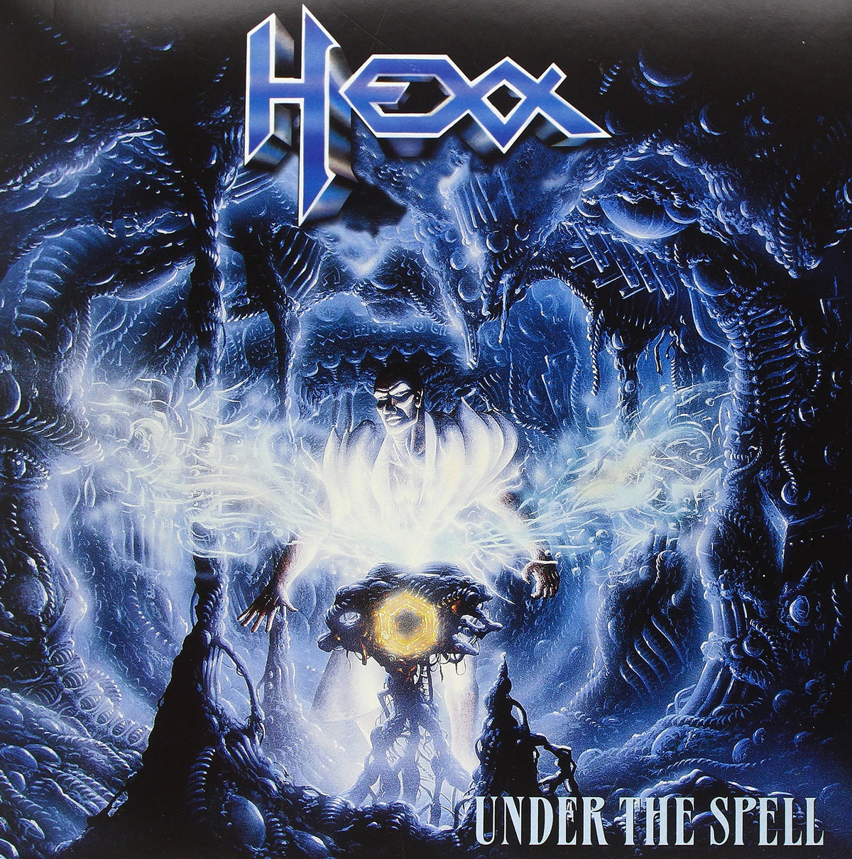 Hexx, Under The Spell Blue/Black Vinyl - Lp