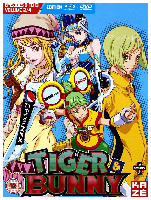 Tiger & Bunny-Part 2 (Episodes 8-14)
