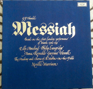 Handel: Messiah - Based on the First London Performance of March 23rd 1743